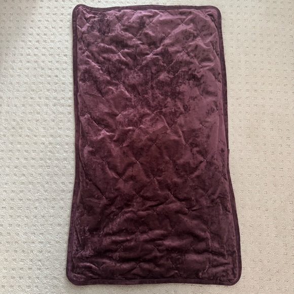 Comforter & pillow cases king sized crushed velvet quilted satiny silky shimmer - Picture 3 of 11